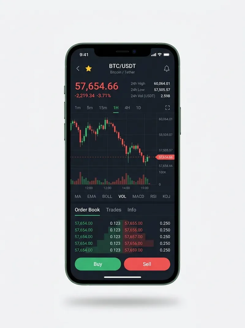 La misma cuenta en tu escritorio y en tu bolsillo | Eurocrypto Trader